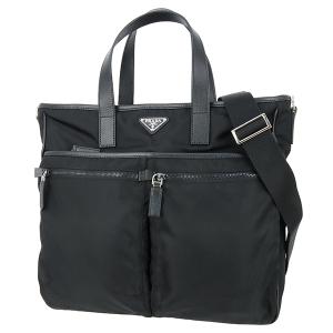 PRADA（プラダ） バックパック 2VZ135 リナイロン サフィアーノレザー