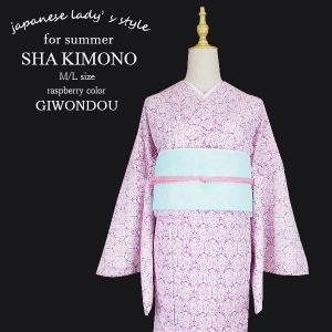 洗える着物 着物 単品 ポリエステル 袷 小紋 女性 レディース レトロ