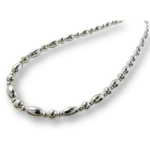 ナバホ ハンドメイド シルバー925 ナバホパールビーズ ネックレス