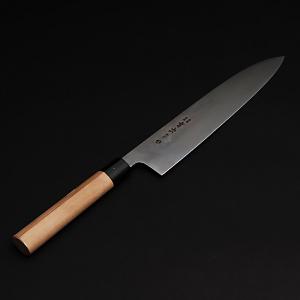 築地有次] 洋包丁A合金鋼ツバ付牛刀180mm 常温便 : 築地魚群 - 通販