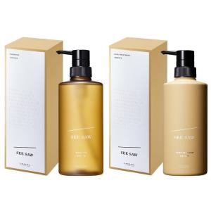 SEE/SAW ルベル シーソー 選べる3タイプ シャンプー500mL＆