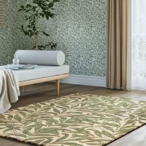 サンゲツ（SANGETSU） ラグ モリスクロニクルズ カーペット ウィリアム