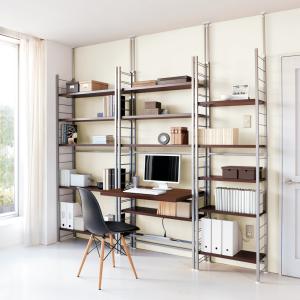 大塚家具 デスク パラダイム ウォールナット材 書斎机 書斎デスク