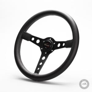 ステアリング 28Φ PVCレザー シルバースポーク ノスタルジック NISMO