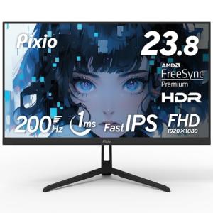 Pixio PX248 Wave ゲーミングモニター 23.8インチ 200Hz FHD Fast IPS