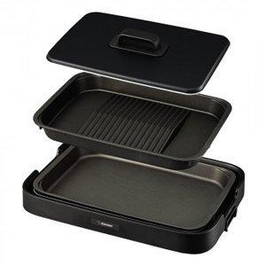 象印（ZOJIRUSHI） ホットプレート EA-KJ30-BA やきやき ブラック 3枚