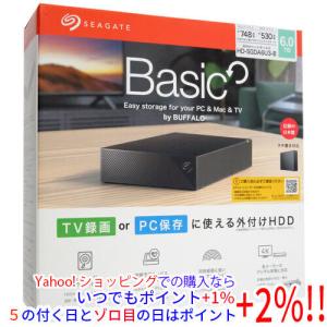BUFFALO HD-NRLD6.0U3-BA [HD-NRLD-Aシリーズ 6TB USB3.0] HDD