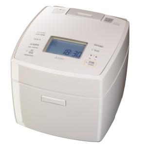 炭炊釜 三菱電機 NJ-VS10H-W 炭炊釜IHジャー炊飯器（5.5合炊き