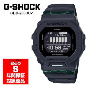 G-SHOCK GBD-200-1 G-SQUAD デジタル メンズ 腕時計 オールブラック G
