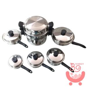 新品・元箱無し】アムウェイ クィーン 6Lシチューパンセット Amway 鍋