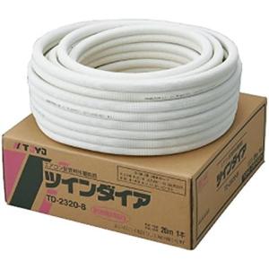 K-HP23E8 オーケー器材 ペアコイル エアコン配管用被覆銅管 2分3分 20m