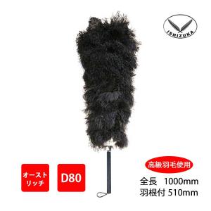 オーストリッチ使用！静電気除去機能付き毛ばたき『ダスト零