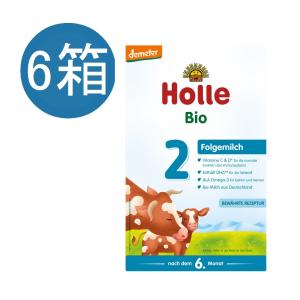 24個 x 600g Holle ホレ オーガニック 粉ミルク Step 2 6ヶ月