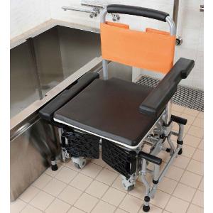 シャワーキャリー お風呂・入浴用車椅子 シャワー用車椅子 自走用