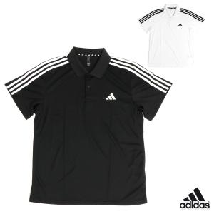 adidas（アディダス） （メンズ）半袖ポロシャツ メンズ トレイン