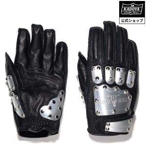 カドヤ（KADOYA） カドヤバイカーグローブ レザーグローブ HAMMER