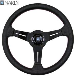 NARDI ナルディ N754 スウェード&BKスポーク ディープコーン RDクロス