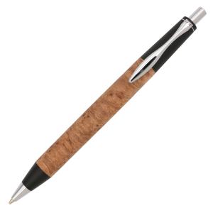 Shape 木軸シャープペンシル ノック式 0.5mm 黒柿 ギフト SS1520