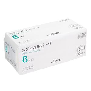 オオサキメディカル メディカルガーゼ 30×30cm 4ツ折り 22823