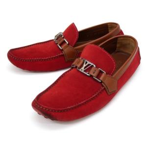 ルイヴィトン LOUIS VUITTON ドライビングシューズ レザー