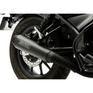 スリップオンマフラー スラッシュタイプ ブラックカーボン仕様