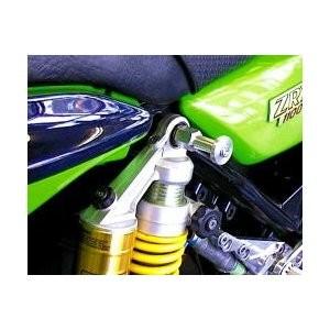 ZRX1100 リアサス取付部荷掛けフック 左右セット ブラック MORIYAMA