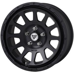 DELTA FORCE OVAL 17インチ 7.0J +32 5-114.3 マットブラック 4本で