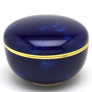 セーブル 深皿 クープ クラウデットブルー 24K金彩装飾(No.844