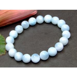 g3-1004Y 今月30%off 6mm A ラリマー ブレスレット 内径調整可能