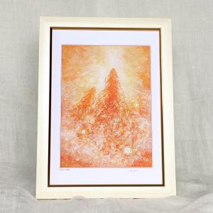 龍神ヒーリングアート RAINBOW LIGHT s 絵画 龍神 風水画 玄関