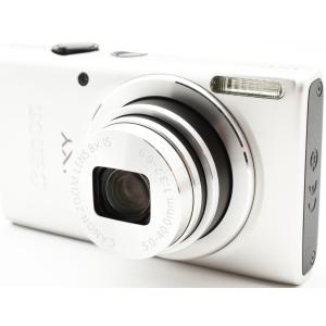 PowerShot キヤノン コンデジ CANON S200 ホワイト 中古 新品SDカード