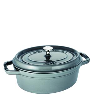 ストウブ（STAUB） ピコ・ココット オーバル 23cm グレー : 厨房市場