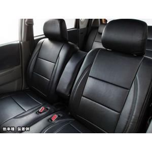 ムーブ カスタム LA100S/LA110S前期 シートカバー/ブラック スタンス