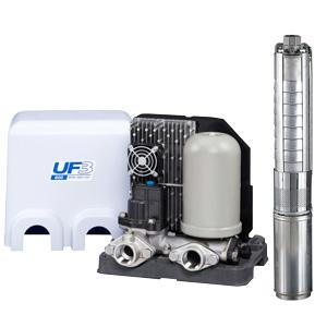 川本ポンプ UF3-600S カワエースディーパー 深井戸水中ポンプ（単相
