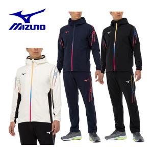 MIZUNO（ミズノ） トレーニングウェア ストレッチ 防風 撥水 上下