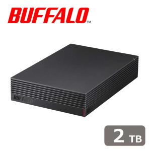 バッファロー(BUFFALO) HD-EDS2U3-BE パソコン&テレビ録画用 外付けHDD