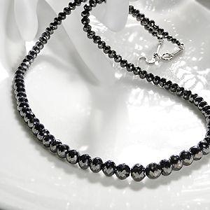 K18WGブラックダイヤモンドミラーボールカット 100カラットAAAA W