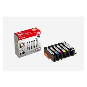PIXUS CANON インクタンク BCI-371（BK/C/M/Y)+370/5MP 5色マルチ