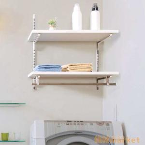 南海プライウッド 【ポイント10倍】ランドリー可動棚セット LT2P-CW-A