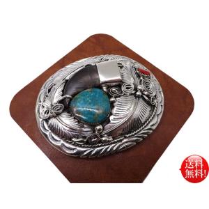 ターコイズバックル インディアンジュエリー/ネイティブアメリカン