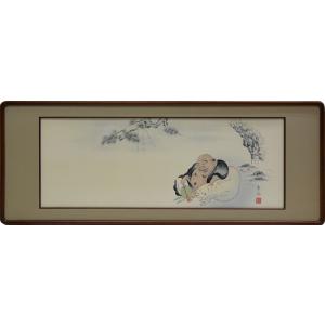 欄間額 古都塔韻 (三輪映章) 【欄間額】 : 掛け軸・絵画の専門店 掛軸