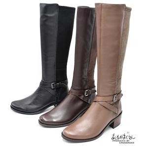 cava cava（サヴァサヴァ） ロングブーツ 7305419 防滑ソール 本革