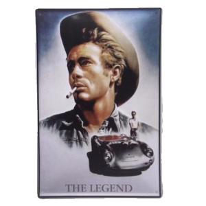 送料無料 映画 パルプフィクション ポスター 茶色 金属製 メタルサイン