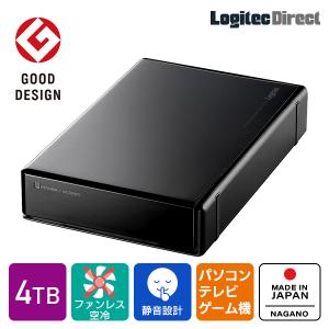 ロジテック 外付け HDD テレビ録画 タイムシフトマシン対応 4TB レグザ