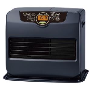 コロナ 石油ファンヒーター 木造12畳 パールブラック KCF