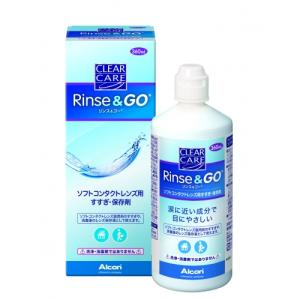 クリアケア リンス＆ゴー 360ml×6本（ リンスアンドゴー ソフト
