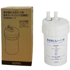 TOTO TH634-2 浄水器（ビルトイン形）用20物質除去取替カートリッジ