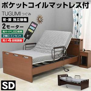 大商産業 介護ベッド 電動ベッド電動ベッド つぐみ(セミダブルサイズ