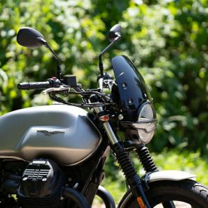 MIVV ミヴ GHIBLI BLACK スリップオンマフラー V9 BOBBER ROAMER