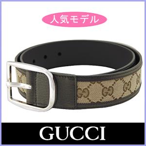 GUCCI（グッチ） ベルト メンズ 新品 GGキャンバス アウトレット